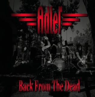 Adler – Back from the Death. El disco (discazo en mayúsculas) puesto en Streaming