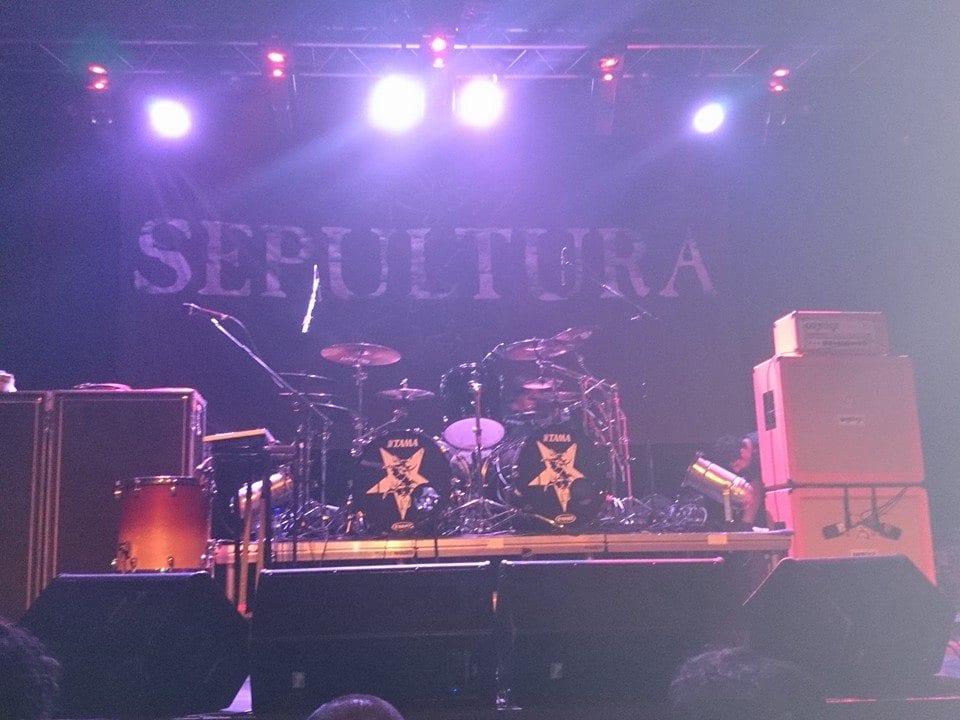 Setlist de SEPULTURA en Barcelona. Sala Salamandra. 26/02/2014
