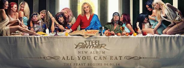 «All You Can Eat», lo nuevo de STEEL PANTHER, en streaming