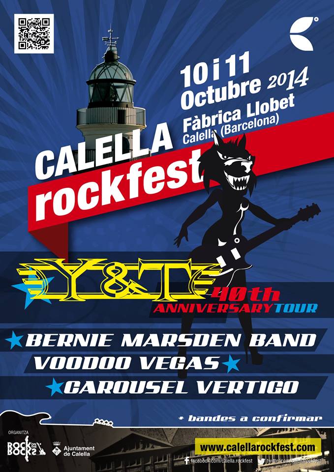 Actualizamos la información del Calella Rock Fest 2014