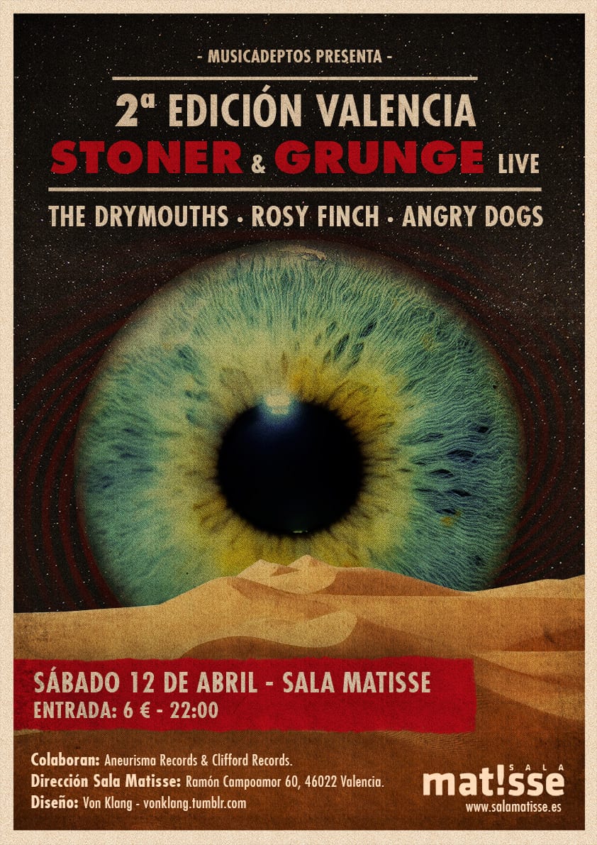 La semana que viene tendrá lugar la 2ª Edición Valencia Stoner & Grunge Live