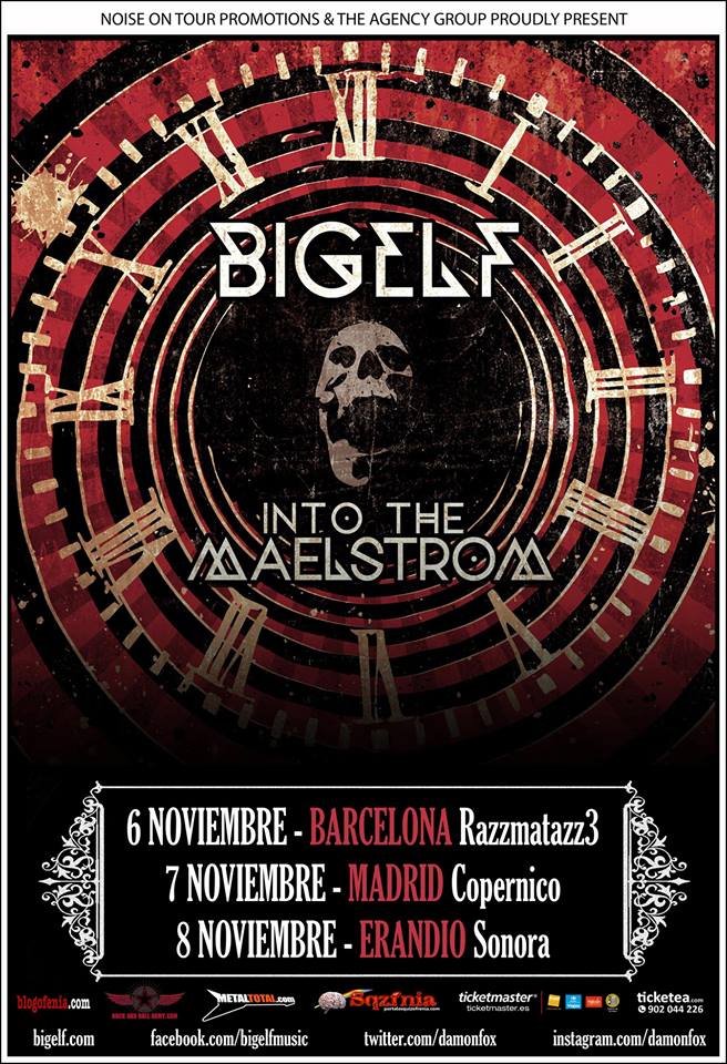 Recordamos la gira española de BIGELF con Mike Portnoy