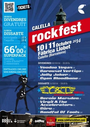 Sorteamos una invitación para el Calella Rock Fest 2014