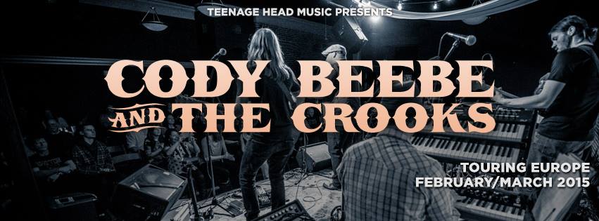 CODY BEEBE AND THE CROOKS de gira por España: rock americano de calidad y para todos