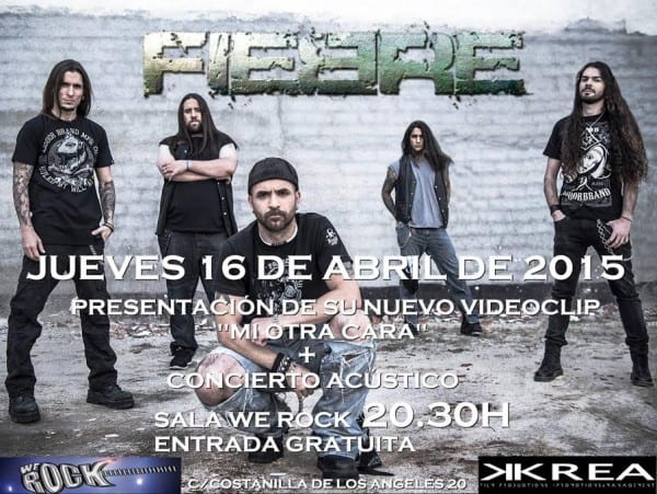 FIEBRE estrenan videoclip con un mini acústico en la We Rock de Madrid