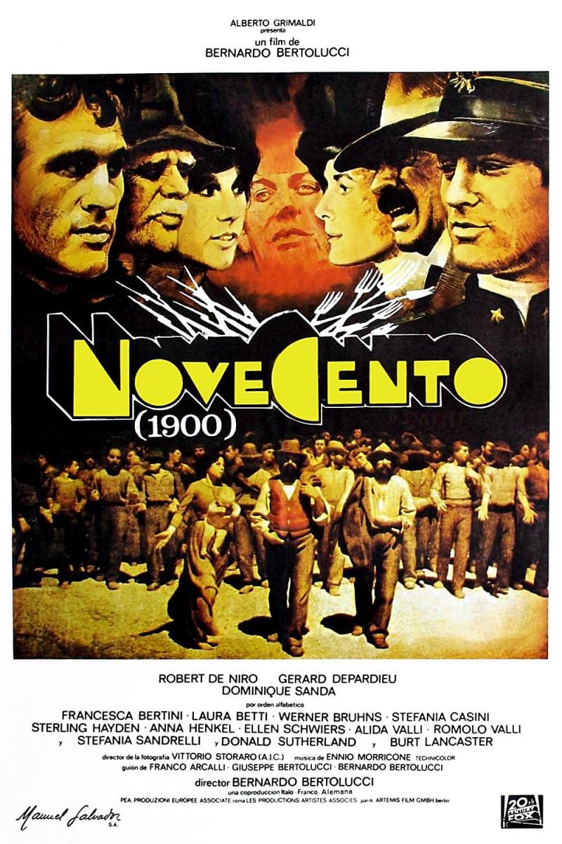 NOVECENTO – Bernardo Bertolucci (1978): una de las grandes cintas europeas del siglo XX