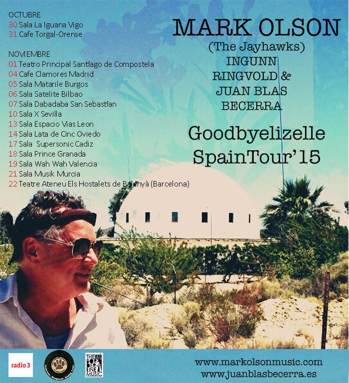 MARK OLSON de gira por España en octubre y noviembre