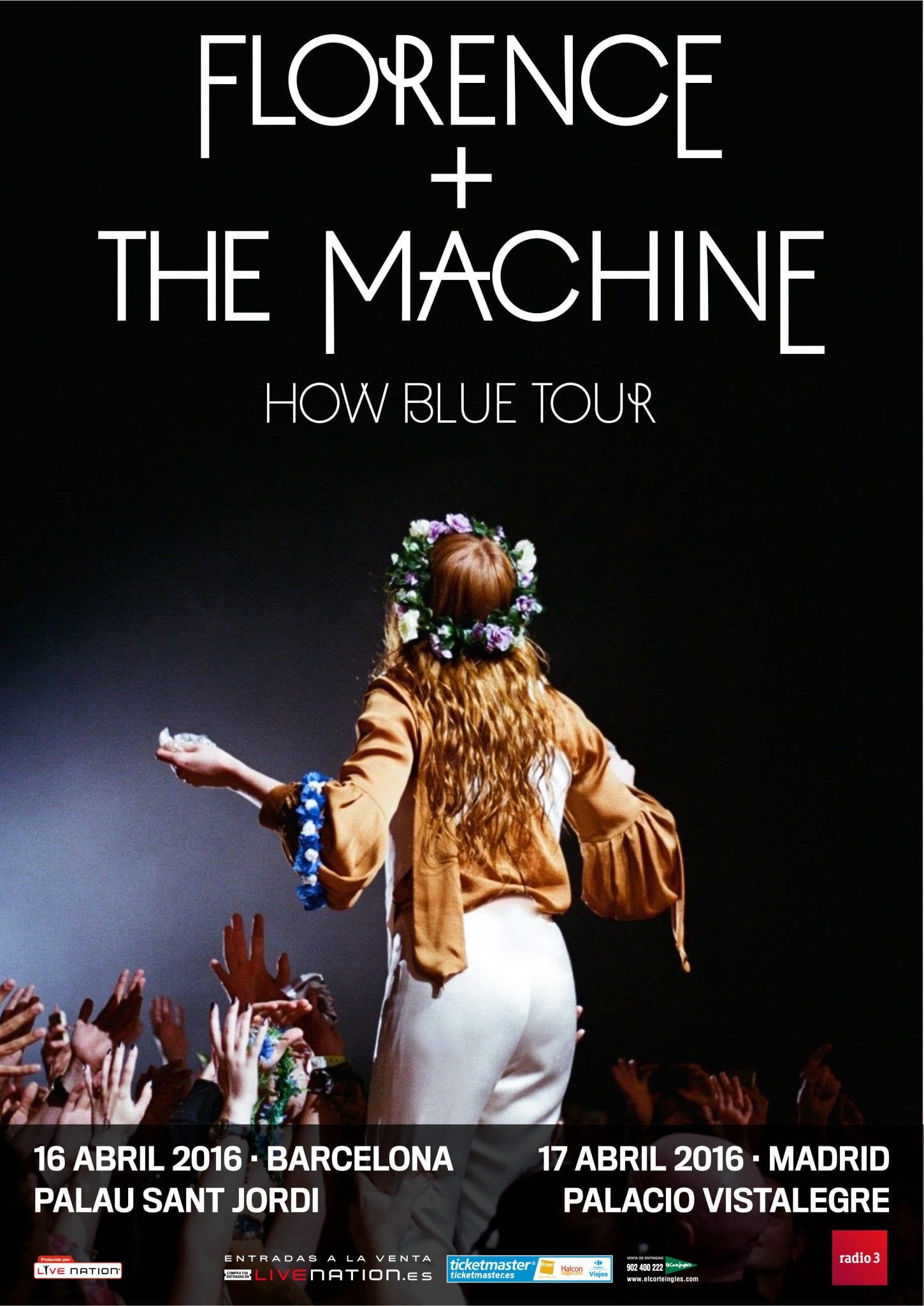 FLORENCE + THE MACHINE  de gira por España en abril de 2016