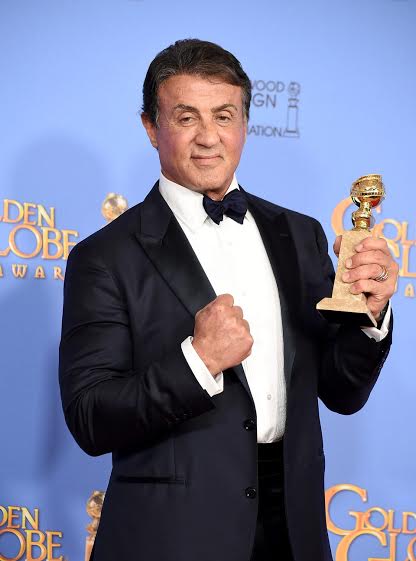Sylvester Stallone y su primer Globo de Oro con «Creed»