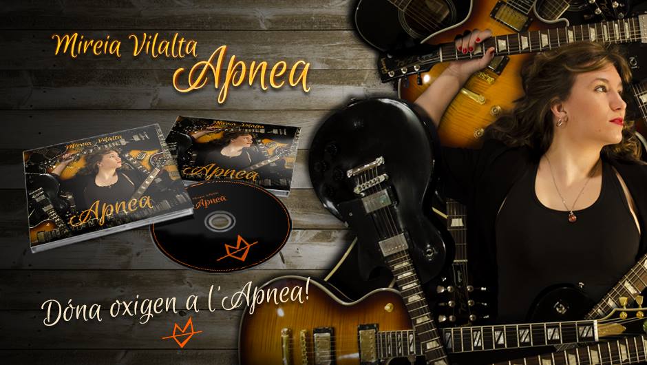 «Apnea» es el primer disco de la guitarrista MIREIA VILALTA