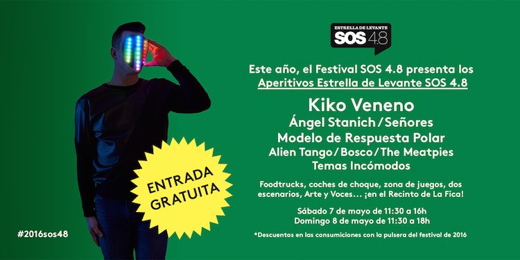 El festival SOS 4.8. presenta los Aperitivos Estrella de Levante