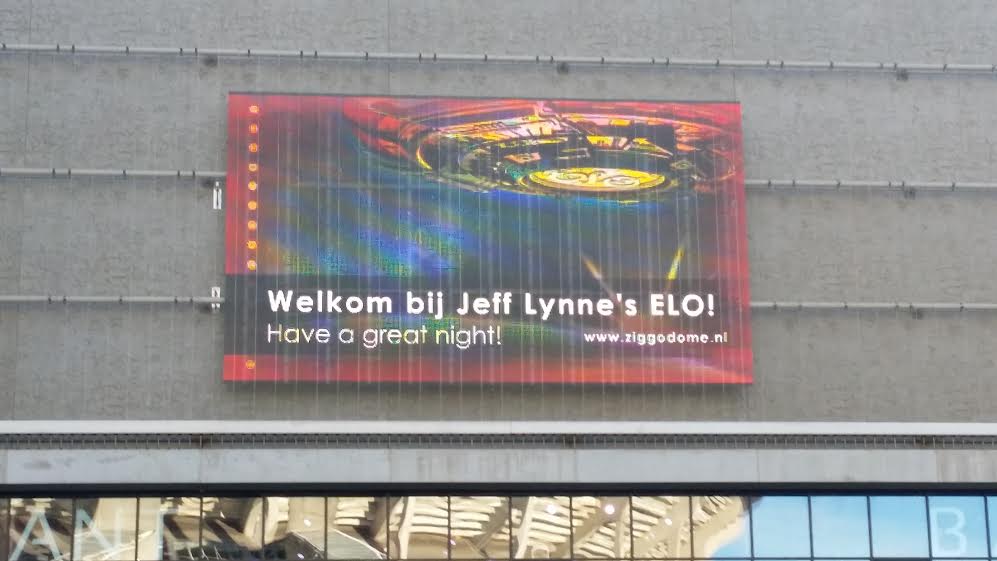 Crónica de JEFF LYNNE´S ELO en Amsterdam. Ziggo Arena. Mayo 2016