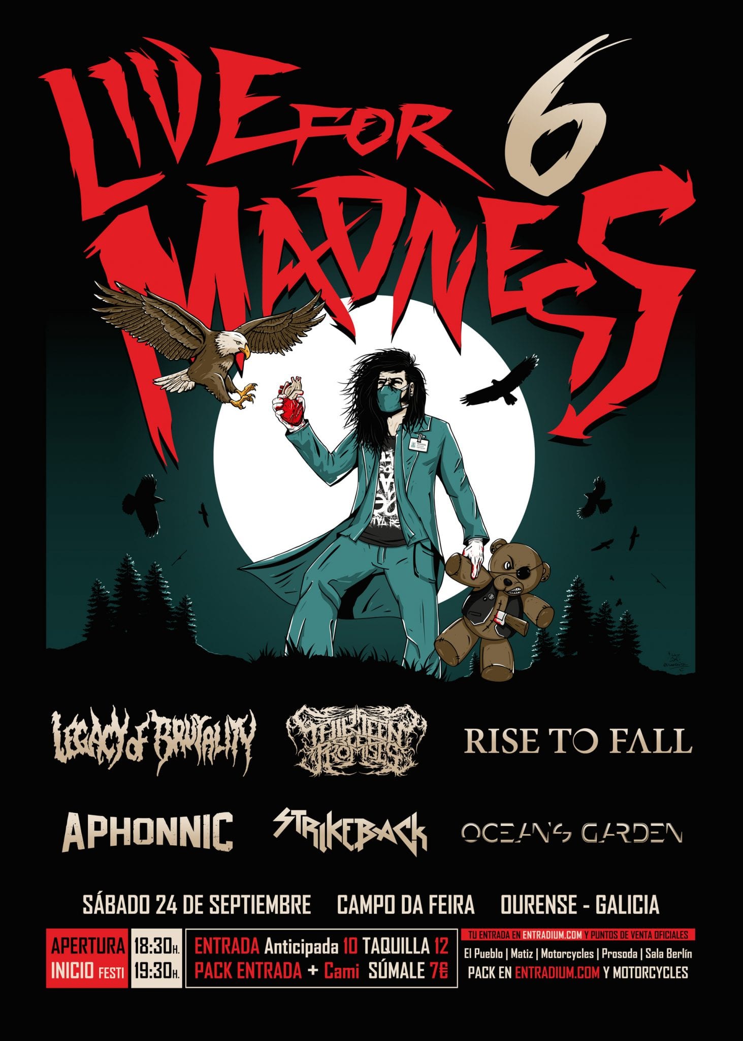 LIVE FOR MADNESS METAL FEST 2016  