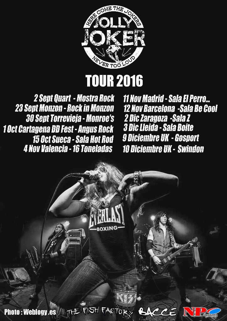 JOLLY JOKER LIVE. Tour 2016