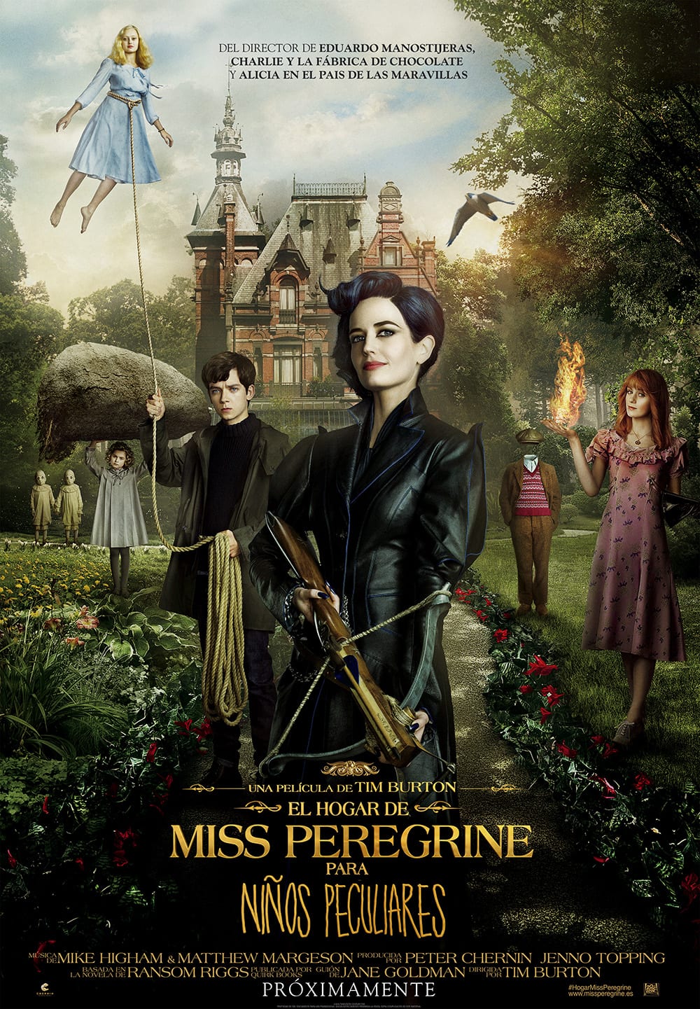 El hogar de Miss Peregrine – Tim Burton
