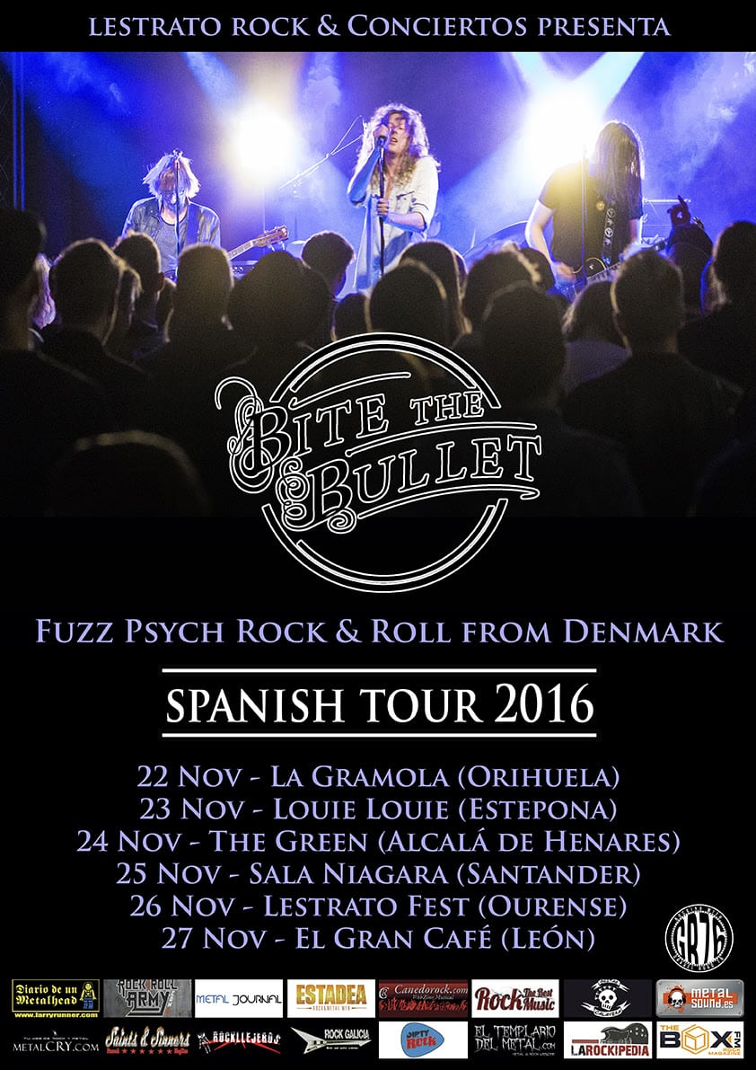 Los daneses BITE THE BULLET de gira por España en noviembre