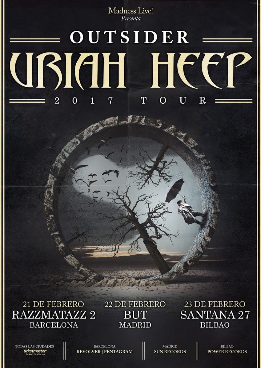 URIAH HEEP de gira por España en febrero de 2017