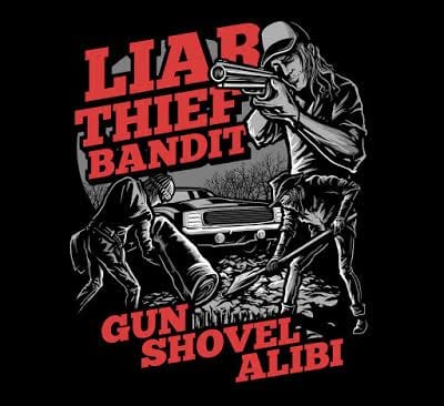 Reseña de «Gun Shovel Alibi» de Liar Thief Bandit