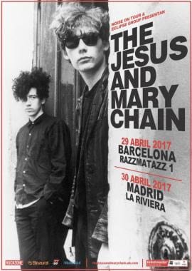 THE JESUS AND MARY CHAIN de gira por España en abril