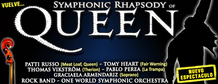 Vuelve Symphonic Rhapsody of Queen a los escenarios españoles
