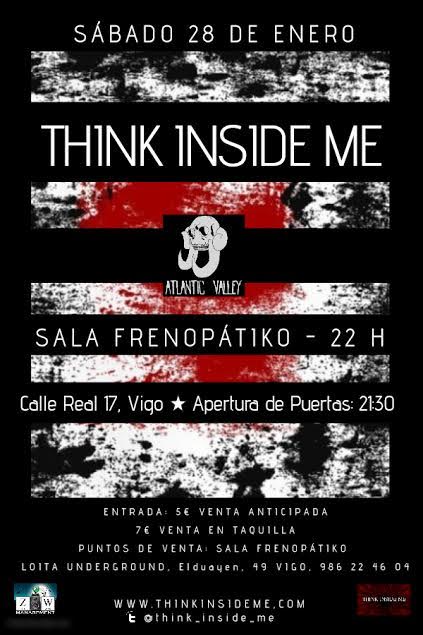 Think Insie Me + Atlantic Valley en concierto el próximo sábado en Vigo