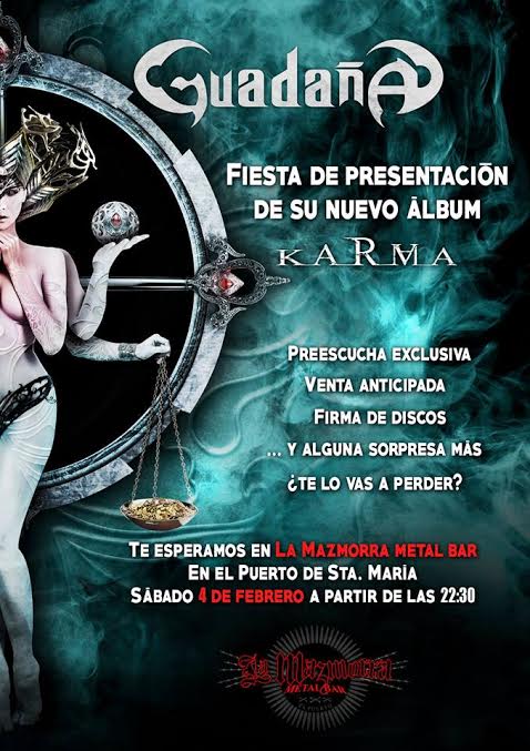 Crónica de la presentación del nuevo disco de GUADAÑA, El Puerto de Santa María, 04/02/2017