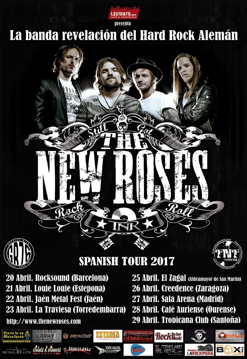 The New Roses añaden El Zagal a su gira española y cambian de sala en Zaragoza