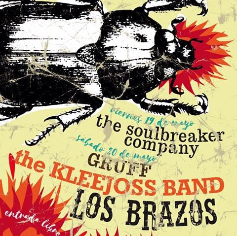 LOS BRAZOS, THE SOULBREAKER COMPANY, THE KLEEJOSS BAND Y GRUFF al  SMALLTOWN FEST