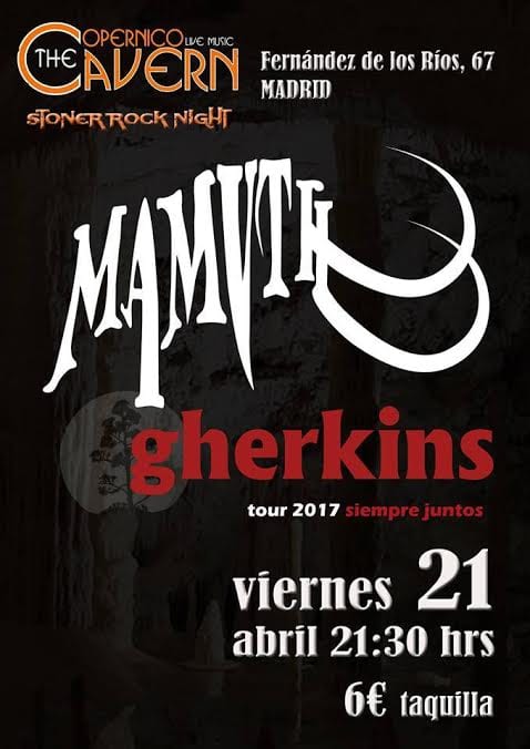 Mamvth & Guerkins el próximo 21 de abril en Madrid