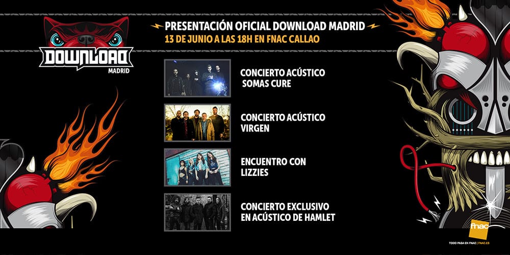 Presentación oficial de DOWNLOAD FESTIVAL MADRID