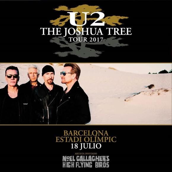 Recomendaciones a tener en cuenta para el concierto de U2 del próximo día 18 en Barcelona