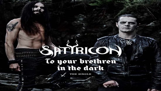 SATYRICON estrenan segundo single de su nuevo álbum ‘Deep calleth upon Deep’