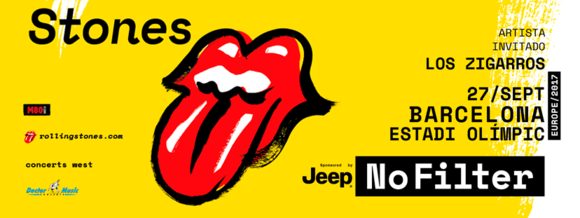 Las entradas para el concierto de The Rolling Stones en Barcelona adquiridas en webs de reventa no serán validas