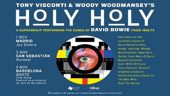 El supergrupo Holy Holy, de gira esta semana con las canciones de David Bowie