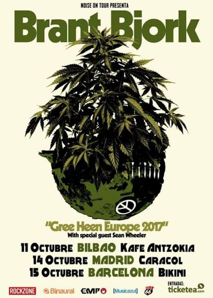 Comienza la gira española de Brant Bjork