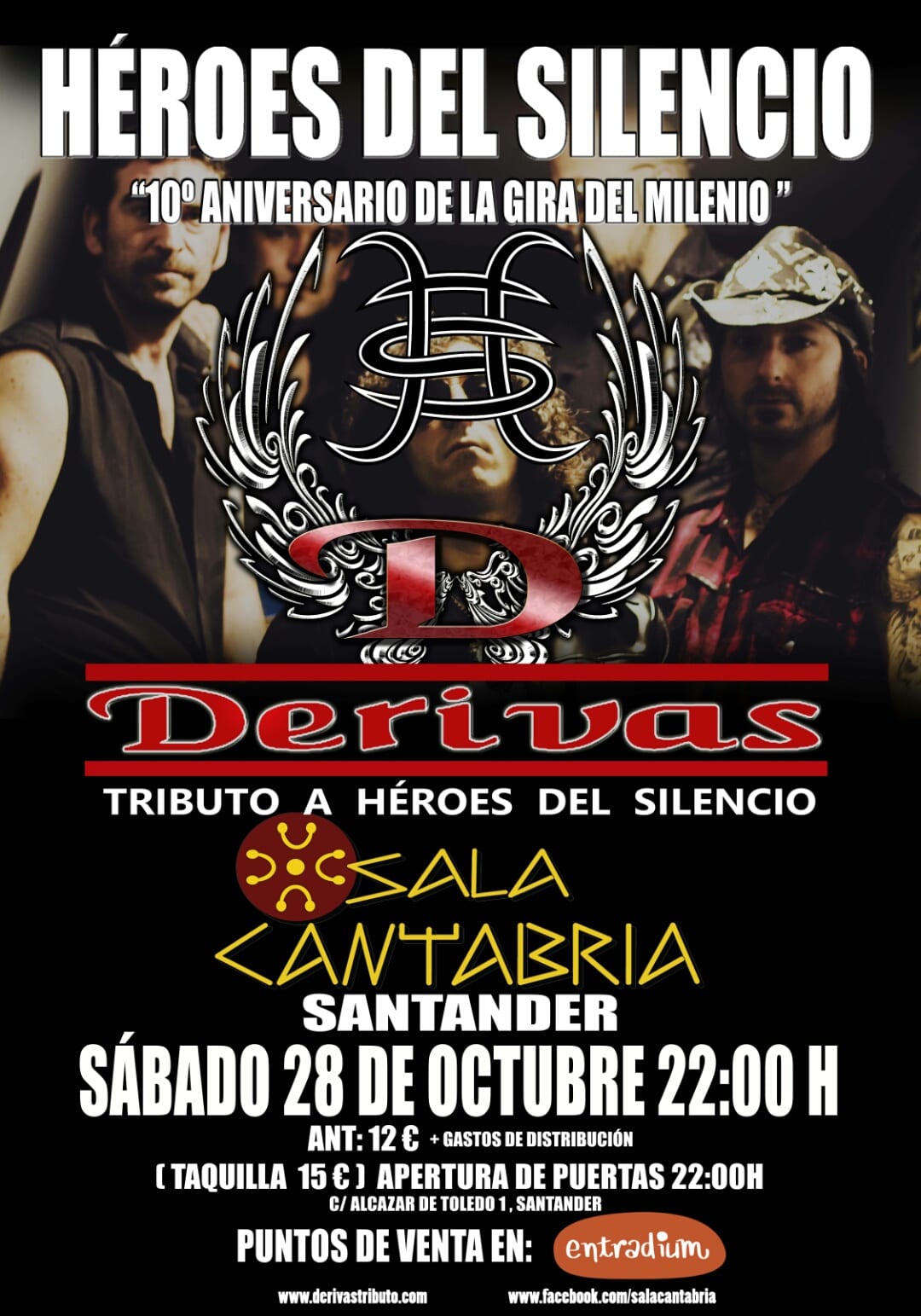 Sigue la gira española de DERIVAS: próxima parada Santander el sábado 28