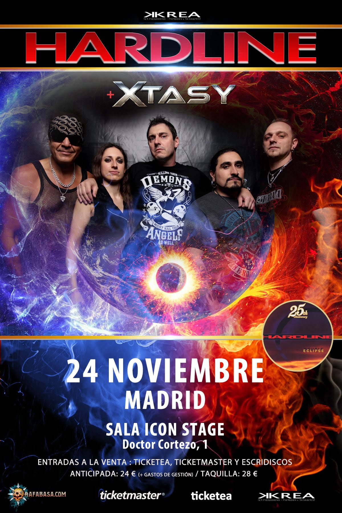Hardline de gira por España en noviembre