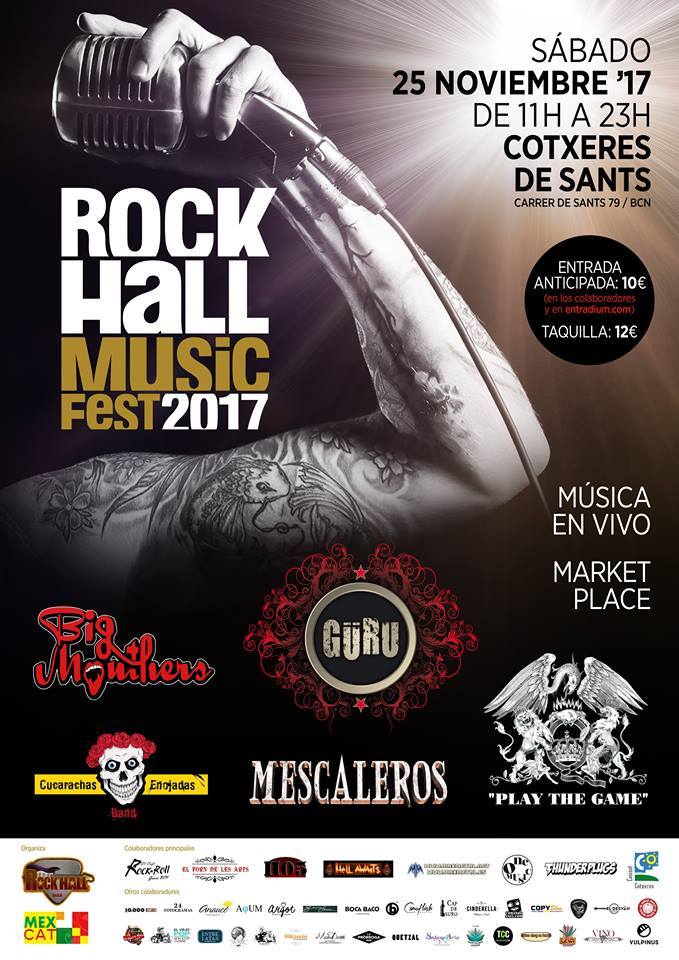 El ROCK HALL MUSIC FEST 2017 a punto