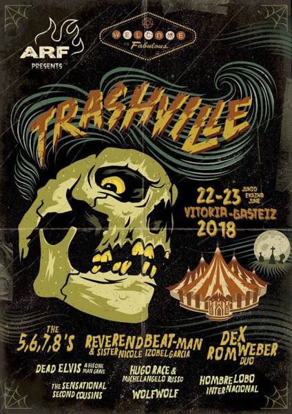 El duo suizo WolfWolf actuará en el espacio Trashville del Azkena Rock Festival