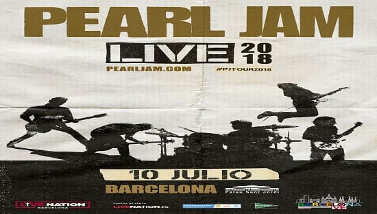 PEARL JAM por fin actuarán en Barcelona