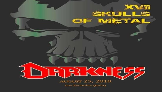 Darkness. Primera confirmación del XVII Skulls Of Metal