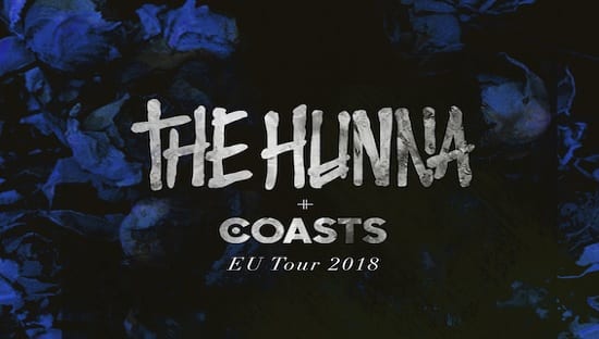 The Hunna + Coasts en Madrid y Barcelona en febrero de 2018