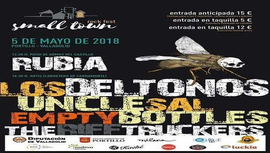 Llega el Small Town Rock Fest de Portillo (Valladolid)