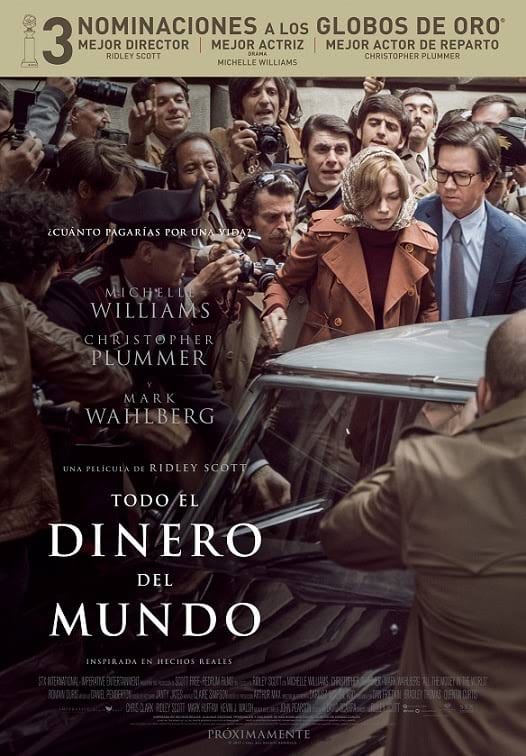 TODO EL DINERO DEL MUNDO – Ridley Scott