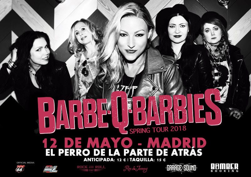 BARBE-Q-BARBIES en Mayo en Madrid