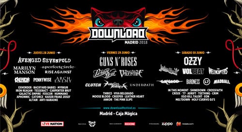 El Download Festival Madrid cierra su cartel con siete nuevas bandas