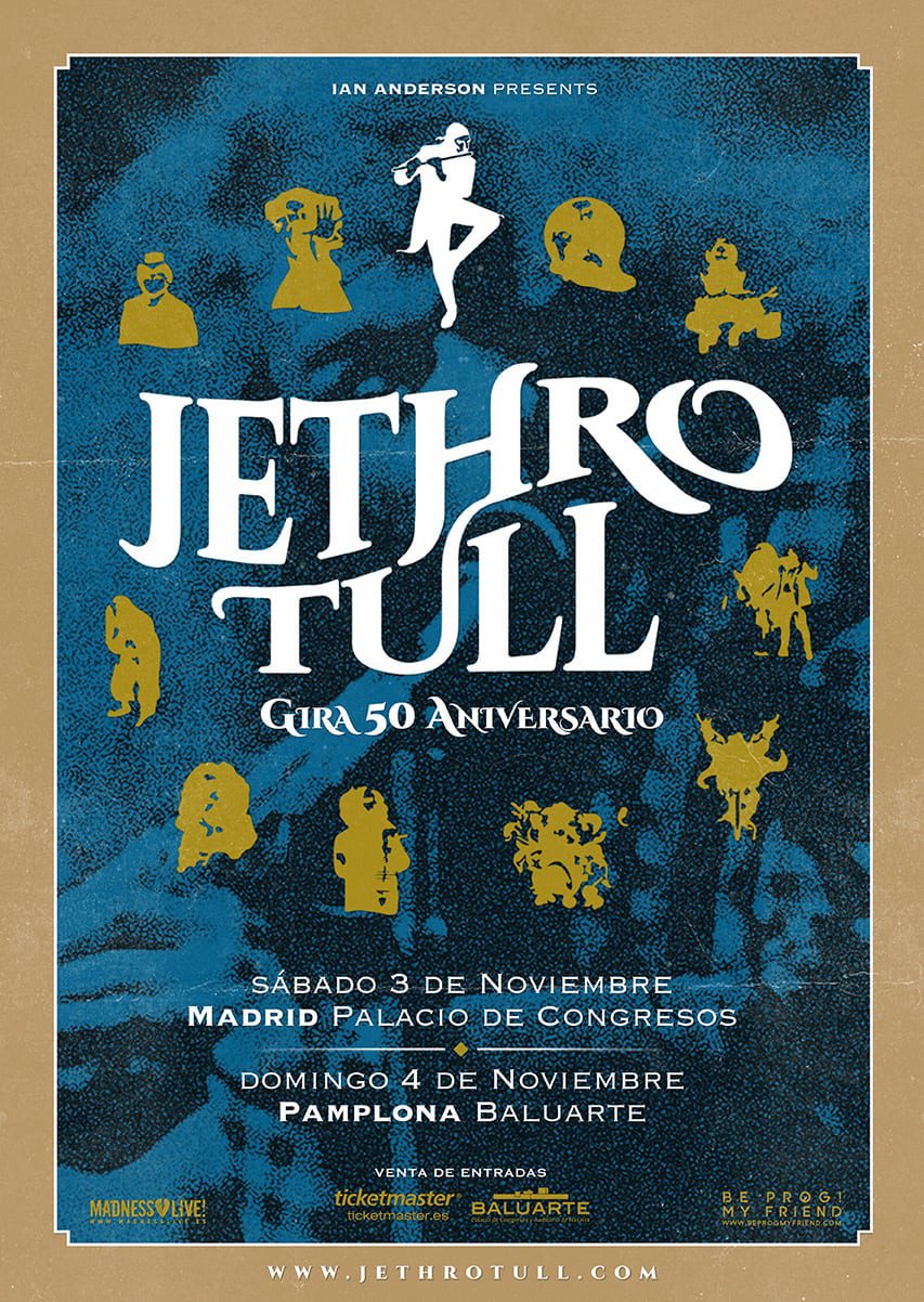 Jethro Tull de gira por España en noviembre