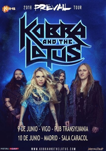 Los canadienses Kobra and the Lotus de gira por España en junio