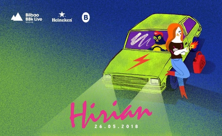 Hirian presenta los horarios de su más de 20 conciertos gratuitos en Bilbao
