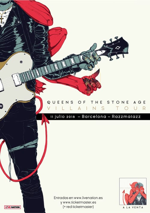 Queens Of The Stone Age tocará en la Razzmatazz de Barcelona en julio